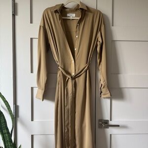 Banana Republic Satin Midi Dress